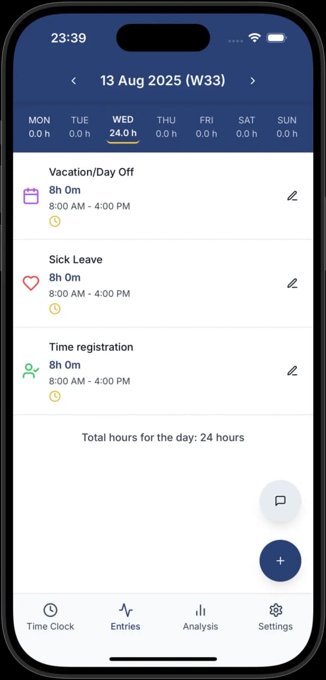 Ecran check-in